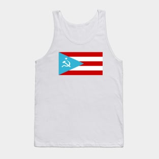 Democratic Peoples Republic of Independent Puerto Rico Flag 2ND Variation Tank Top